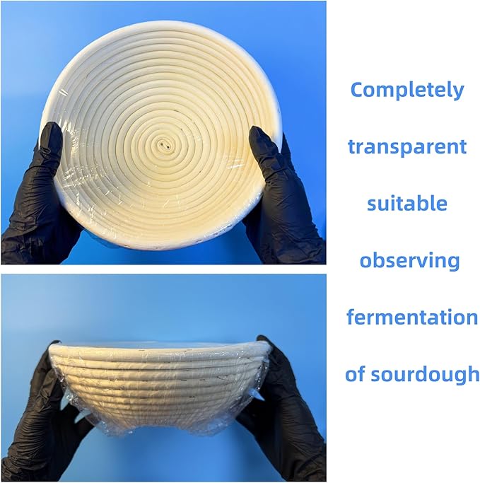 100 Boxed Bowl Covers for Bread Proofing