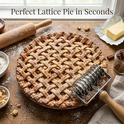 Lattice Pastry Cutter, Professional Lattice Roller
