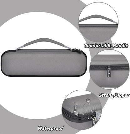 Boobowl Case Compatible with BYSOU/for AsFrost/for SupeDesk/for Outask Camping Light Telescopic and Collapsible Night Mobile Lighting Battery, Outdoor Camping Lantern Bag (Box Only) - Grey