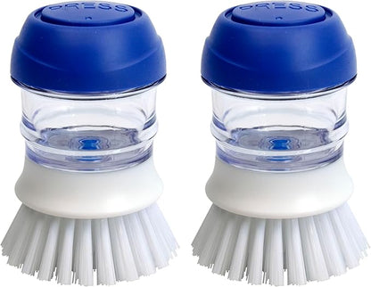 CELOX 2 Pack Dish Brush with Soap Dispenser