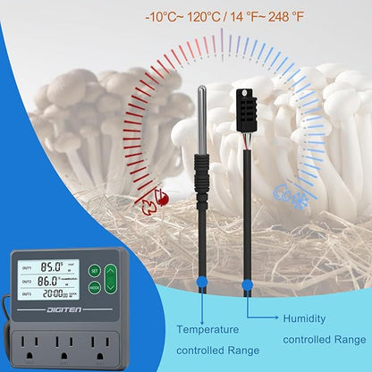 DIGITEN Temperature and Humidity Controller