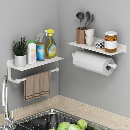Danpoo White Paper Towel Holder