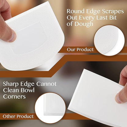 Plastic Bench Scraper for Baking