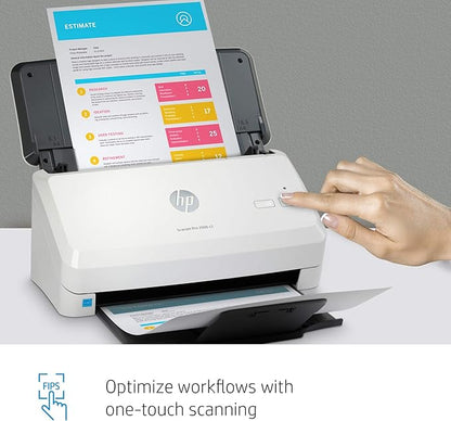 HP ScanJet Pro 2000 s2 35ppm USB 3.0 Color Duplex Scanner