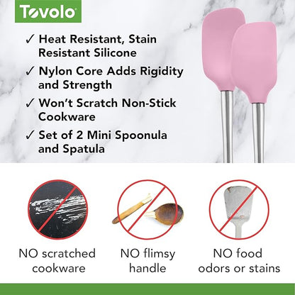 Tovolo Flex Core Silicone Spatula Spoonula Set of 2