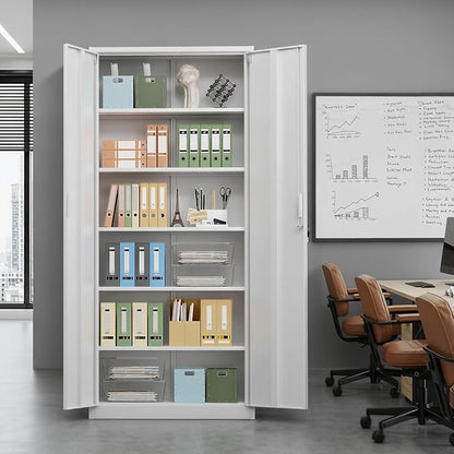 VINGLI Metal Garage Storage Cabinet