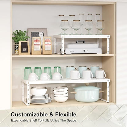 RUILALIFE Expandable Cabinet Organizer Shelf