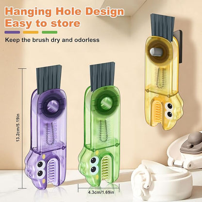 3 in 1 Cup Lid Cleaning Brush, Gap Cleaner Brushs
