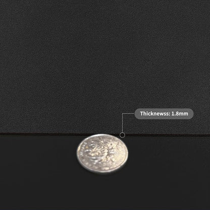 Glass Table Protector - 40x54 Inch Waterproof Easy to Clean Can Conceal Flaws Protector The Table Top from Scratches Used for Dining (Black+Black 40x54)