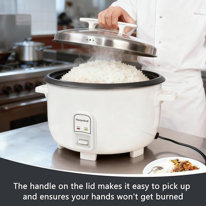 Commercial Rice Cooker, 46-Cup Rice Cooker, 9Qt / 10 L Large Rice Cooker