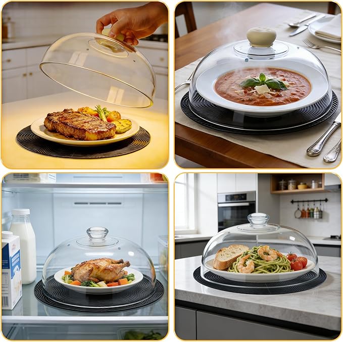 Glass Microwave Splatter Cover