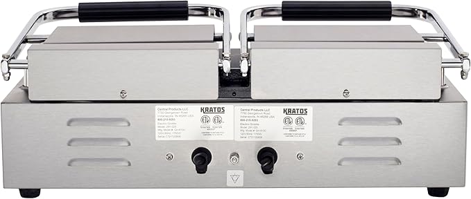 Kratos Commercial Electric Panini Sandwich Grill
