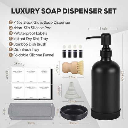 Kitchen Soap Dispenser Set