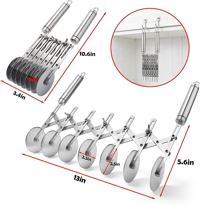 Juome 7 Wheel Pastry Cutter