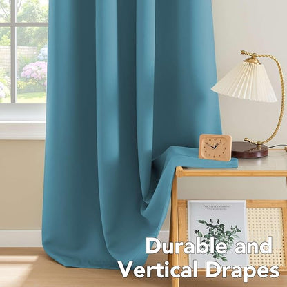H.VERSAILTEX Blackout Window Treatment Curtains/Panels, Thermal Insulated Room