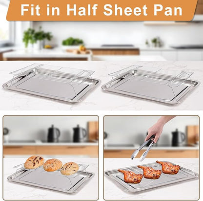 Cooling Rack for Baking 3 Tiers, Stainless Steel Baking Cooking Cooling Racks