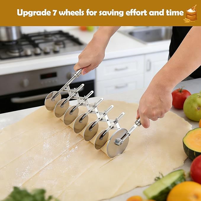Juome 7 Wheel Pastry Cutter