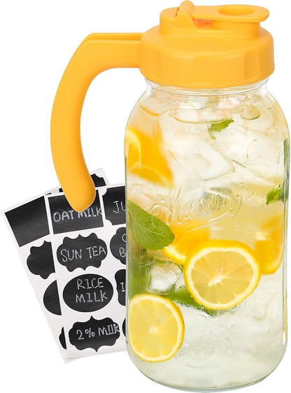 Soligt Glass Mason Jar Pitcher