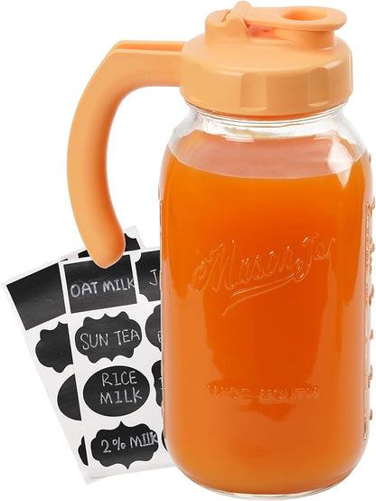 Soligt Glass Mason Jar Pitcher