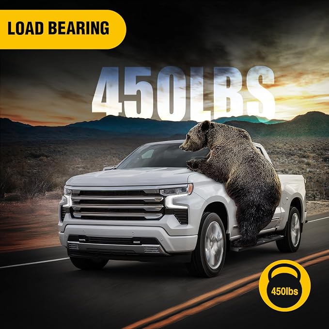 Nilight Running Boards for 2019-2026 Dodge Ram 1500 Quad/Extended Cab New Body Style 6 Inch Side Step Nerf Bars Stainless Steel Black