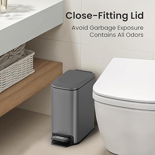 Cesun Small Bathroom Trash Can