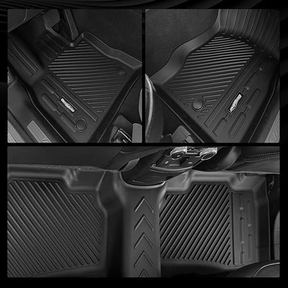 Floor Mats for Ford Escape 2020-2026(Gas Only), Trunk Mat and Backrest Mat & Door Sill Guard All Weather TPE Protector for Ford Escape Floor Liner Accessories