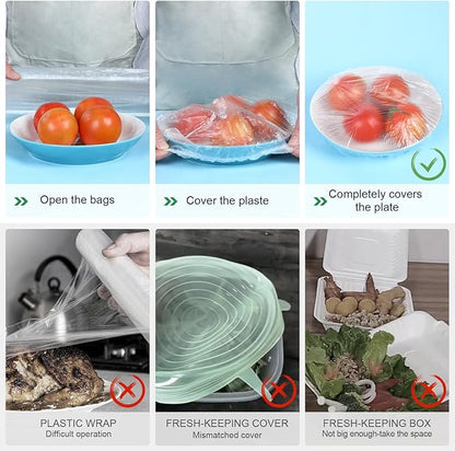 100 Boxed Bowl Covers for Bread Proofing
