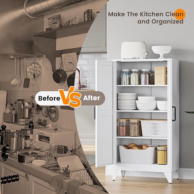 Yizosh Metal Storage Cabinet