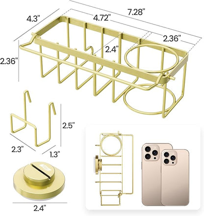 TAILI 4-in-1 Sponge Holder for Kitchen Sink