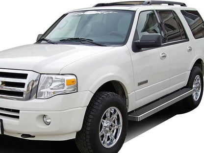 APS (Polished Silver 6 inches) 304 Stainless Steel Running Boards Nerf Bars Side Steps Compatible with Ford Expedition 2003-2017 (Exclude EL Model) (Not Fit Funkmaster Flex Edition)