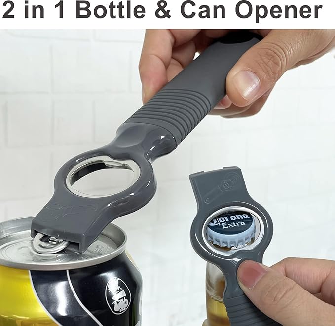 2-Pack Soda Can Opener and Beer Bottle Opener Bartender
