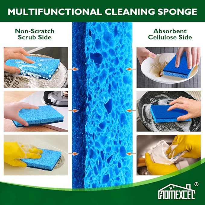 HOMEXCEL Extra Large Dish Sponge