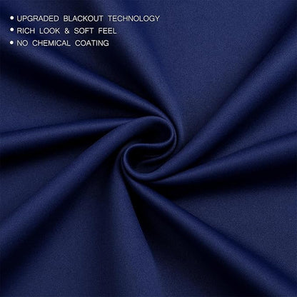 MIUCO Room Darkening Grommet Thermal Insulated Blackout Window Curtains Panels