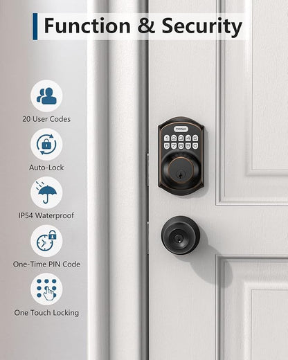TEEHO TE001 Keyless Entry Door Lock