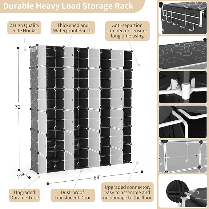 Portable Shoe Rack Organizer