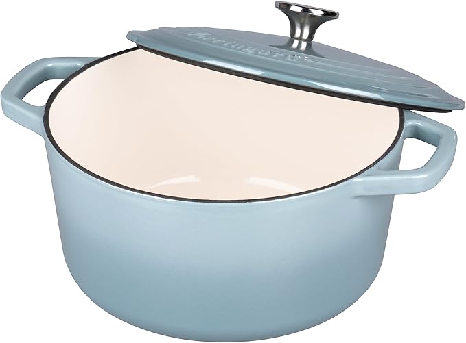 VORRINGARD Enameled Cast Iron Dutch Oven Pot