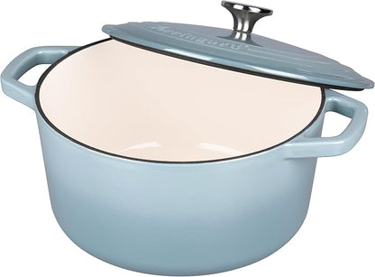 VORRINGARD Enameled Cast Iron Dutch Oven Pot