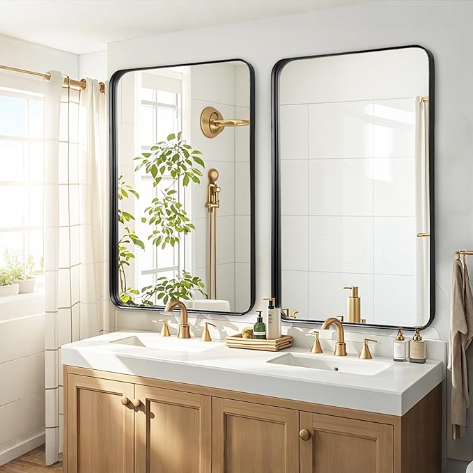 Fabuday Bathroom Wall Mirrors 30x50 Inch