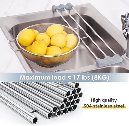 Tomorotec Adjustable Over-The-Sink Kitchen Rack