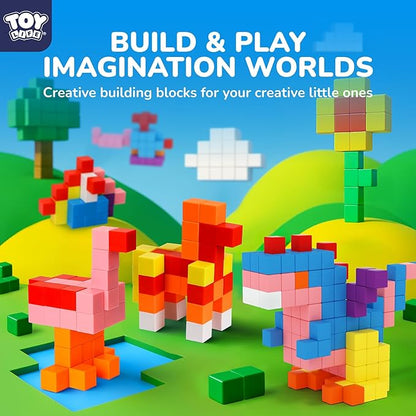 80PCS Magnetic Blocks, Magnetic Building Blocks
