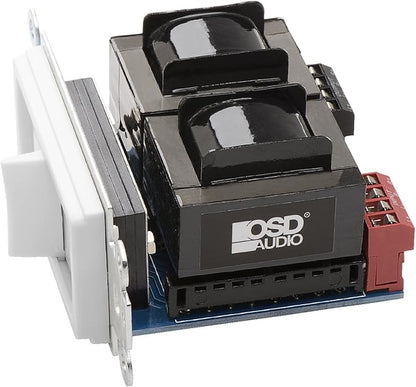 OSD Audio 100W Sleek, Minimalist Design in Wall Volume Control, Slider Almond