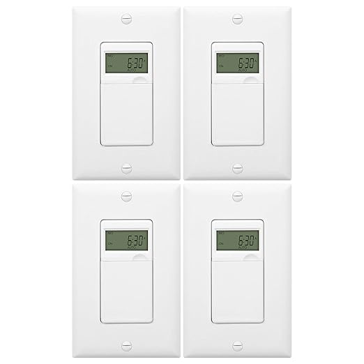 ENERLITES Programmable Digital Timer Switch