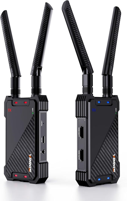 Wireless HDMI Transmitter and Receiver, 1300FT Wireless HDMI Extender Kit