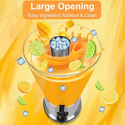 FULIYE Beverage Dispenser with Stand, Drink Dispensers