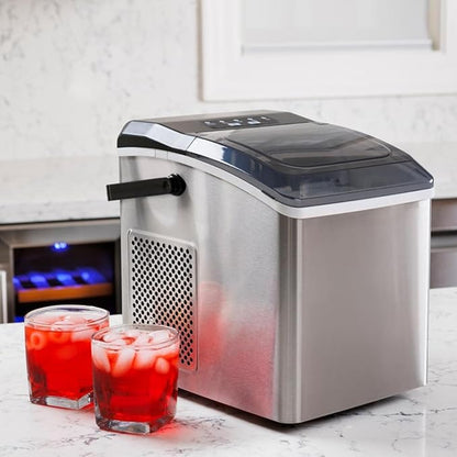 Koolatron Countertop Ice Maker – Maquina para Hacer Hielo en Casa, Nugget Ice