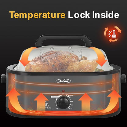 Sunvivi Roaster Oven, Electric Roaster Oven
