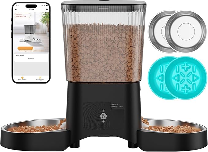 HoneyGuaridan Automatic Cat Feeder