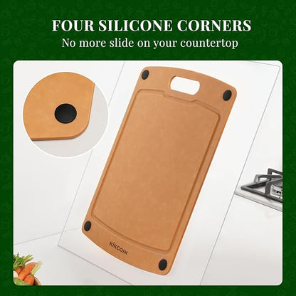 Kikcoin Wood Cutting Board, Cutting Boards