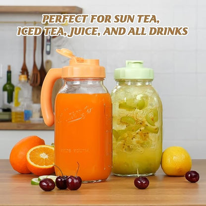 Soligt Glass Mason Jar Pitcher