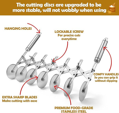 Juome 7 Wheel Pastry Cutter